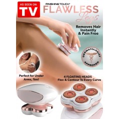 Depiladora Recargable Usb Cablezal Funda Flawless Legs Tv