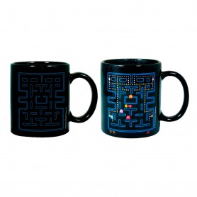 Taza Magica Pacman Termo Sensible Cambia Con Calor Te Cafe Regalo