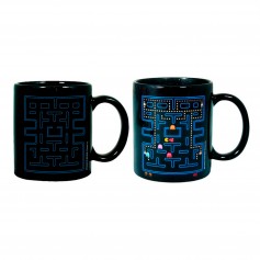 TAZA MAGICA PACMAN TERMO SENSIBLE CAMBIA CON CALOR