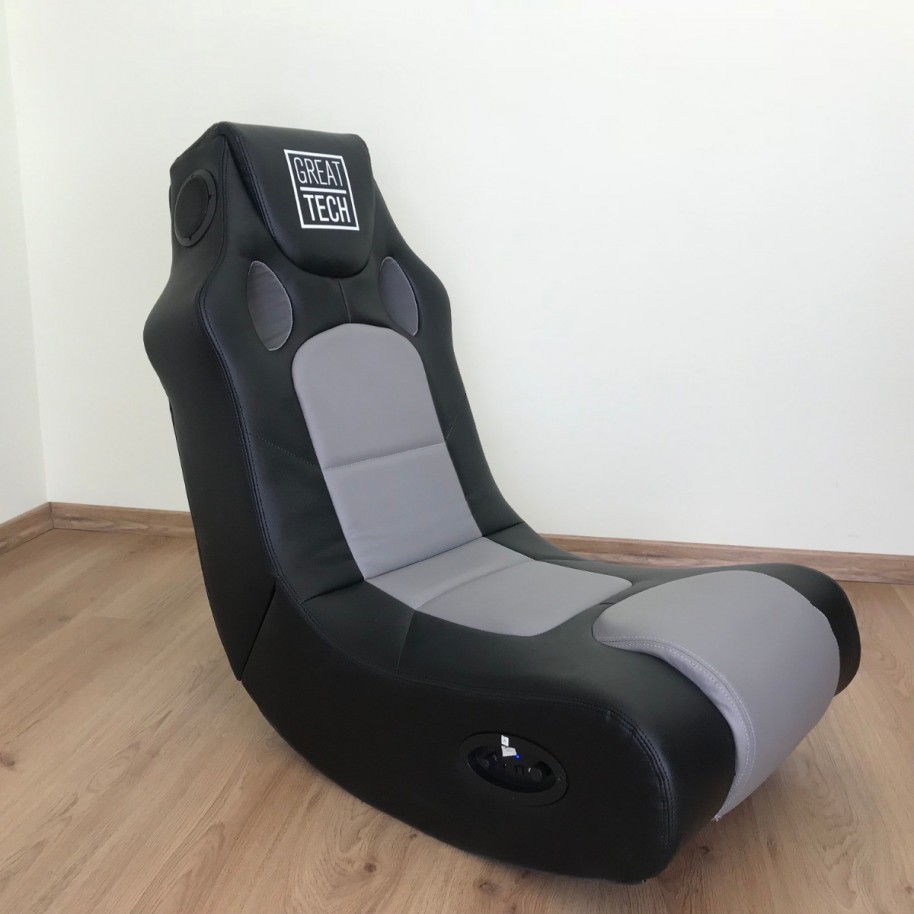 Sillon Gamer Con Parlantes 2.1 Bluetooth Bateria Recargable