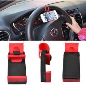 Soporte Universal De Volante Porta Celular Para Auto