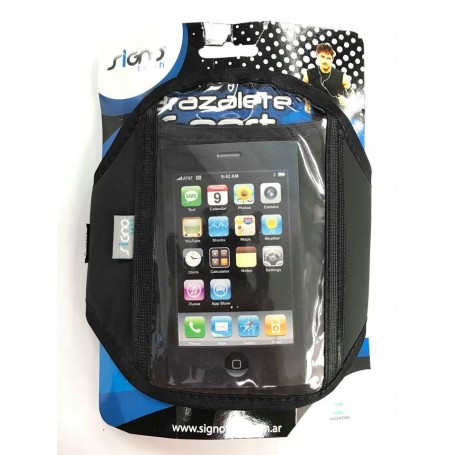 BRAZALETA SMARTPHONE NEGRO SIGNOTECH NEOPRENE