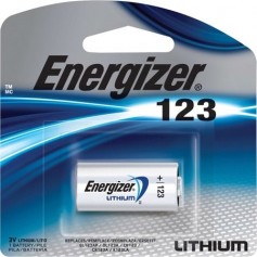 PILA DE FOTOGRAFIA ENERGIZER LITHIUM EL123 CR123A 3V