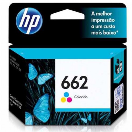 Cartucho Hp Original 662 2ml Color