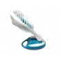 VENTILADOR RECARGABLE CON LUZ LED VELOCIDAD VARIABLE