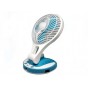 VENTILADOR RECARGABLE CON LUZ LED VELOCIDAD VARIABLE