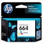 Cartucho Hp Original 664 2ml Color