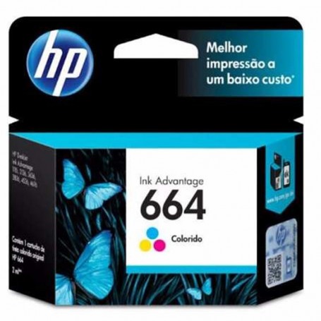 Cartucho Hp Original 664 2ml Color