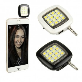 Luz Para Celular Ideal Selfies Con Bateria Conector Plus