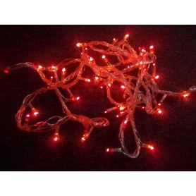 Luces Navidad Led X 100 Rojo