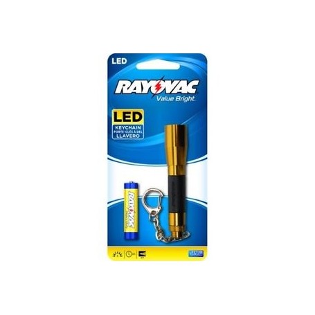 LINTERNA LED DE BOLSILLO RAYOVAC A PILA 8HS 18 LUMENS