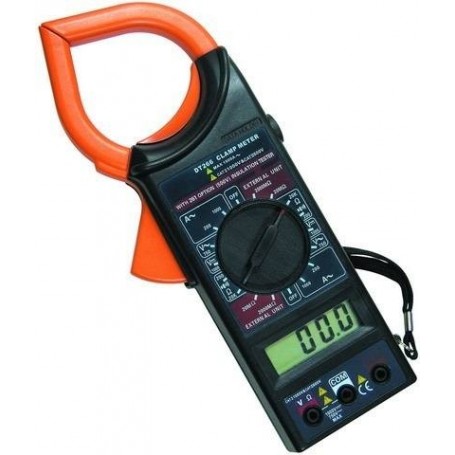 PINZA AMPEROMETRICA DIGITAL MULTIMETRO TESTER CON ESTUCHE CLAMP 266