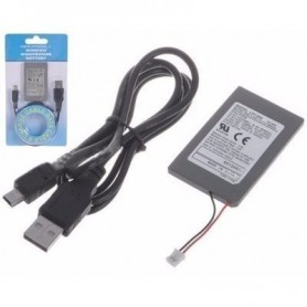 Bateria Para Joystick Ps4 2000 Mah Con Cable De Carga Micro Usb Kcr1410