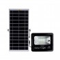 REFLECTOR LED RECARGABLE 20W CON PANEL SOLAR Y CONTROL REMOTO