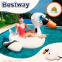 CISNE FLOTADOR INFLABLE GIGANTE 2MTS X 1.6MTS BESTWAY ORIGINAL