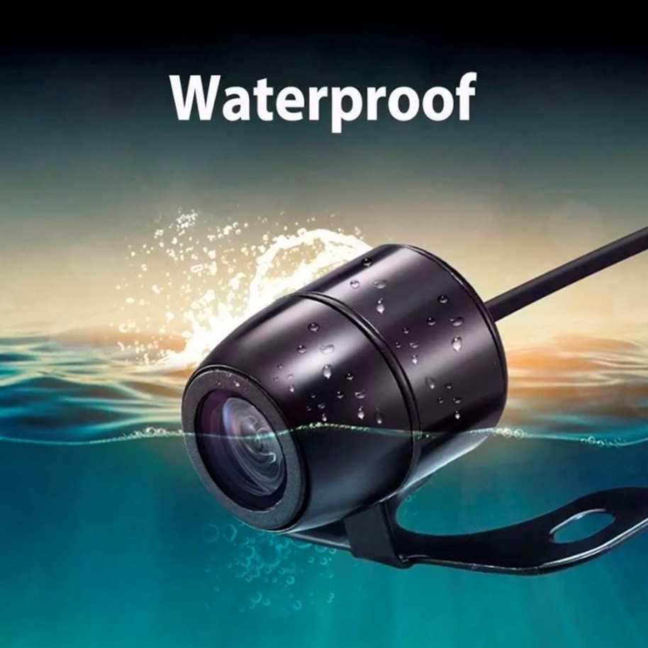 Camara Marcha Atras Waterproof Retroceso Mas Pantalla 4,3 Rebatible  Resistente Agua St-Rvc2
