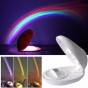 LAMPARA LUZ VELADOR PROYECTOR DE ARCOIRIS LED LUZ DE NOCHE DESTELLO DE COLORES