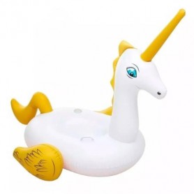 Unicornio Inflable Gigante Salvavidas 2.20X1.95M Bestway