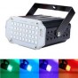 MINI FLASH LED RGB AUDIORRITMICO 24 LED FIESTAS DJ LUZ ESTROBOSCOPICA HYTOSHY HT-FC24