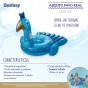 INFLABLE PILETA PAVO REAL GIGANTE CON APOYA VASO 1.98M X 1.64M BESTWAY