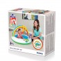 INFLABLE BABYS GIMNASIO JUEGO ARCOIRIS FLOR 91CMX56CM 36CMX22CM UP IN AND OVER BESTWAY