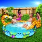 PARQUE ACUATICO JIRAFA INFANTIL CON TOBOGAN LANZA AGUA 193 X 152 X 76CM PILETA BANZAN