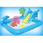 PARQUE ACUATICO AQUARIUM INFANTIL TOBOGAN LANZA AGUA PILETA 2,39M X 2,06M X 86CM