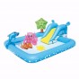 PARQUE ACUATICO AQUARIUM INFANTIL TOBOGAN LANZA AGUA PILETA 2,39M X 2,06M X 86CM