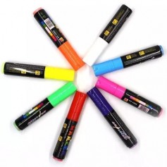 MARCADORES PARA PIZARRA LED LUMINOSA COLORES VARIOS