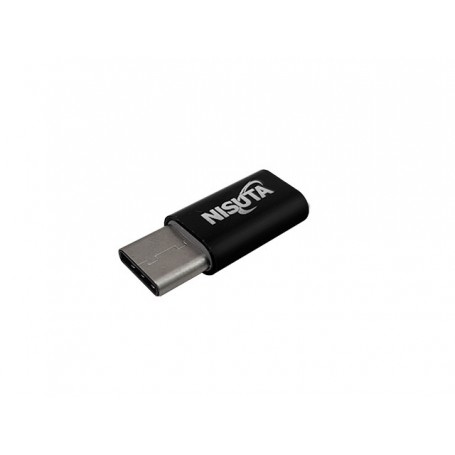 ADAPTADOR USB TIPO C MACHO A MICRO USB HEMBRA NISUTA