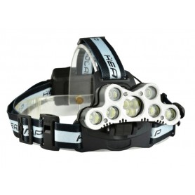 LINTERNA MINERO LED X9 CABEZA VINCHA MILITAR CREE 8000 LUMENS