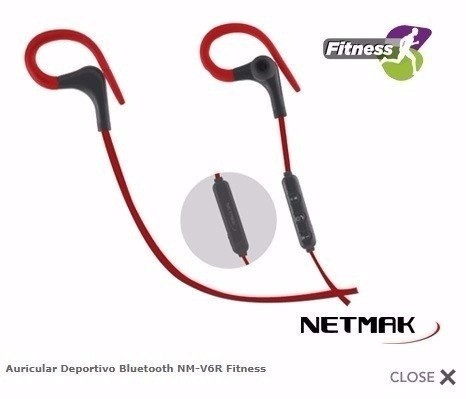 Auriculares bluetooth netmak 2025