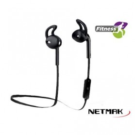Auricular Bluetooth Deportivo Netmak Nm-E09 Negros