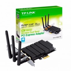 PLACA WIFI RED PCI-EXPRESS TP LINK ARCHER T93 AC1900 DUAL BAND TRES ANTENAS 1300+600MBPS ALTA VELOCIDAD