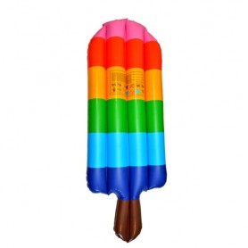 ICE CREAM HELADO INFLABLE PARA PILETA HELADO PARTY FLOTADOR 1,8MX66CM GRAFIX