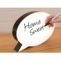 CARTEL LUMINOSO VIÑETA HOME SWEET A PILA Y USB A5 SIZE GF132218