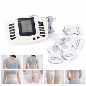MASAJEADOR ESTIMULADOR ELECTRICO DE PULSO JR-309A CORPORAL RELAX PULSO ACUPUNTURA