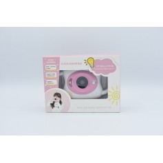 MINI CAMARA KIDS ROSA SOPORTA MICRO SD 32GB 2MP