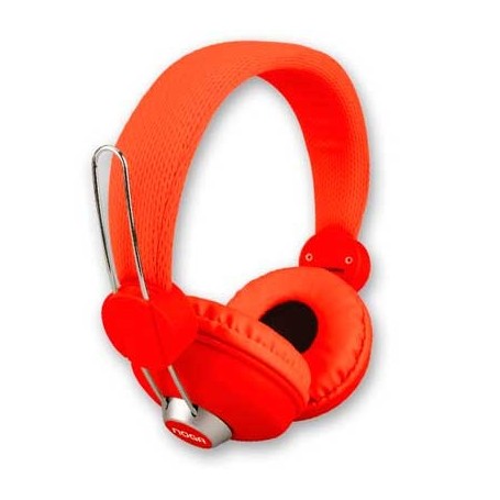 AURICULARES NOGA X-2670 MANOS LIBRES MICROFONO EXTRA BASS ROJO