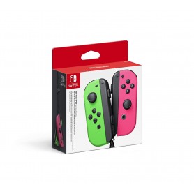 JOYSTICK NINTENDO SWITCH SPLATON PINK AND GREEN ORIGINAL EDICION ESPECIAL