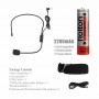 AMPLIFICADOR DE VOZ CON MICROFONO VINCHA K300 STAND UP GUIA TURISTICA
