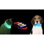 COLLAR LED DE PERRO MEDIANO NYLON RECARGABLE CON USB DAZA