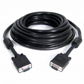 Cable Vga Noga Macho A Vga Macho 5Mts Monitor Pc Proyector Doble Blindado