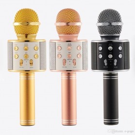 Microfono Karaoke Daza Bluetooth Con Parlante Incorporado Usb Speaker Ws858