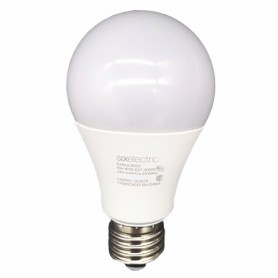 LAMPARA LED BULBO A60 11W E27 LUZ FRIA SIX ELECTRIC