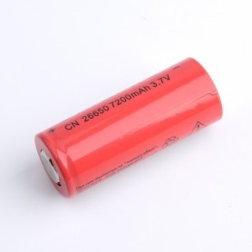 Bateria Recargable 26650 7200Mah