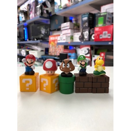 PACK 5 FIGURAS MARIO BROS