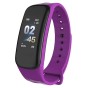 SMARTWATCH BAND FIT WEST C1S PURPLE RELOJ INTELIGENTE CELULAR ANDROID IPHONE CONTADOR PASOS CALORIAS FRECUENCIA CARDIACA