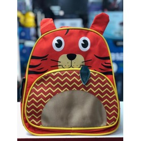 MOCHILA ESCOLAR CHICA INFANTIL ANIMALES ZORRO ROJO