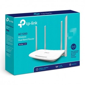 ROUTER WIFI ARCHER C50 AC1200 DUAL BAND 4 ANTENAS 5DBI 300MBPS+867MBPS